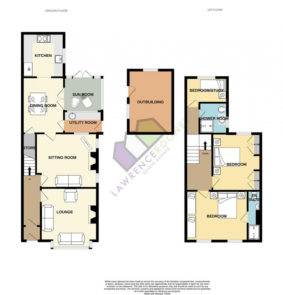 Floorplan for Chapel Lane, New Longton