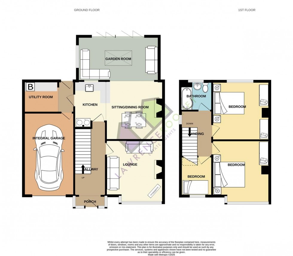 Floorplan for Liverpool Old Road, Walmer Bridge