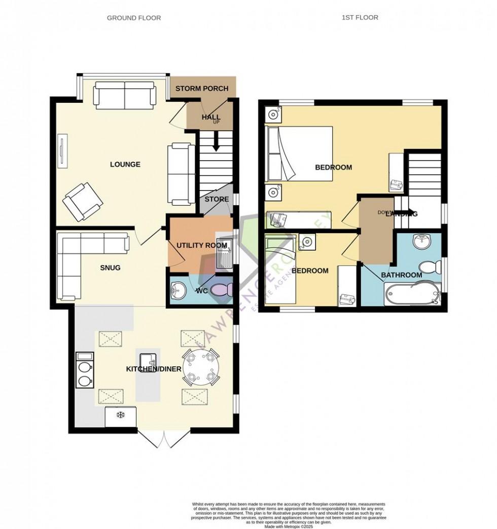 Floorplan for Meolsgate Avenue, Tarleton