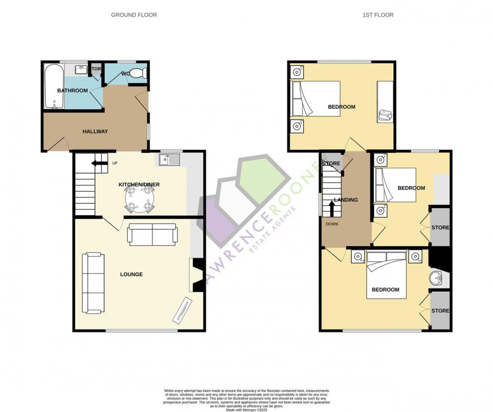 Floorplan for Liverpool Old Road, Much Hoole
