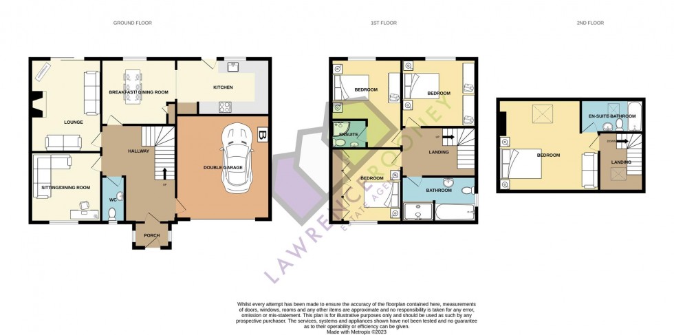 Floorplan for Brownhill Lane, Longton, Preston