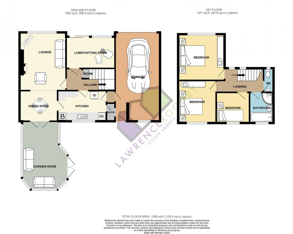 Floorplan for Royalty Lane, New Longton, Preston