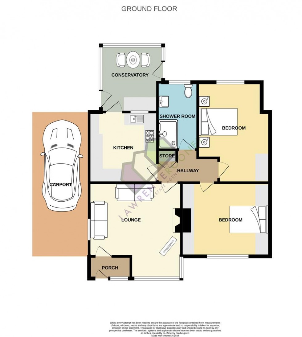 Floorplan for Cedar Grove, Longton