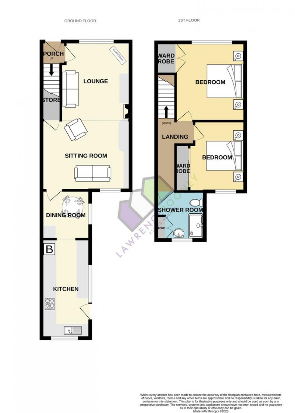 Floorplan for Marsh Lane, Longton