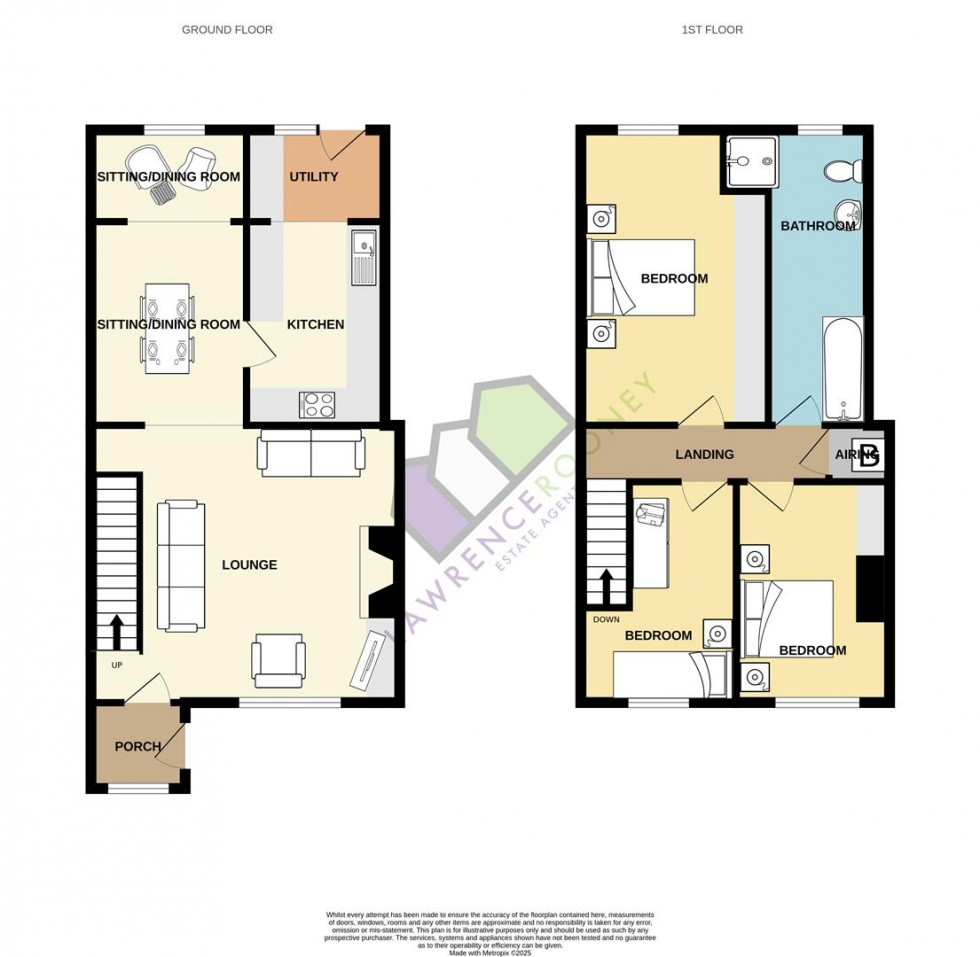 Floorplan for Chain House Lane, Whitestake
