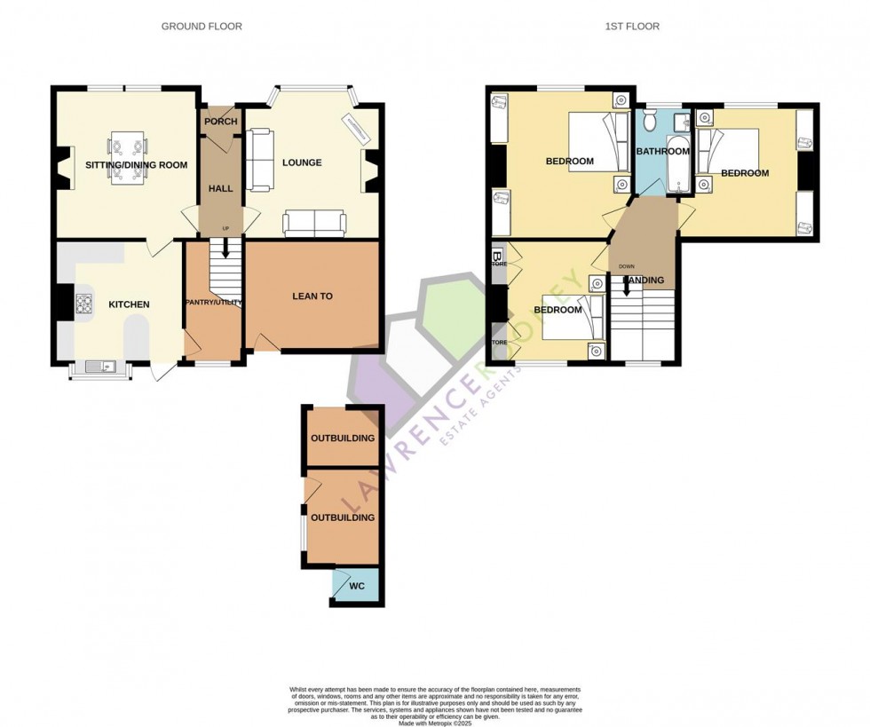 Floorplan for Chapel Lane, New Longton
