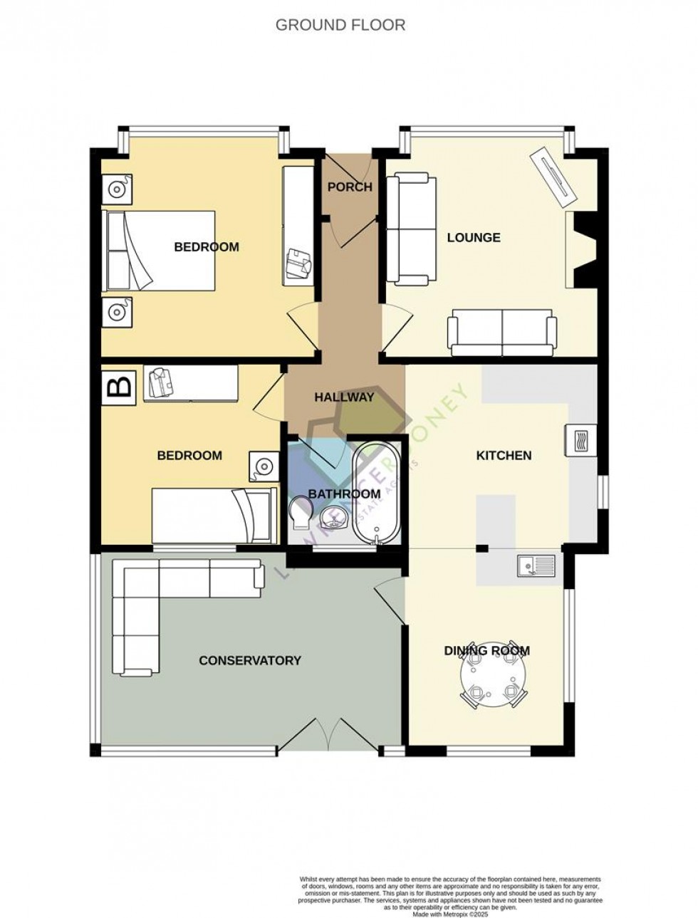Floorplan for Liverpool Old Road, Walmer Bridge