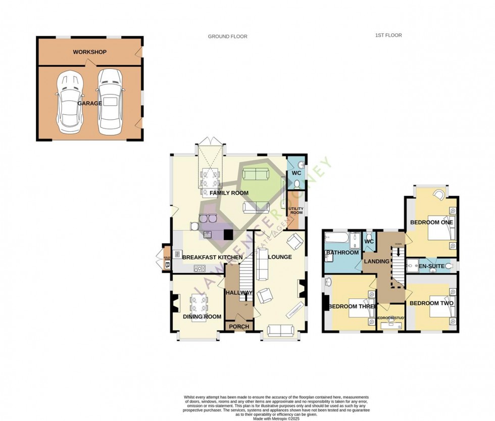 Floorplan for Gill Lane, Longton