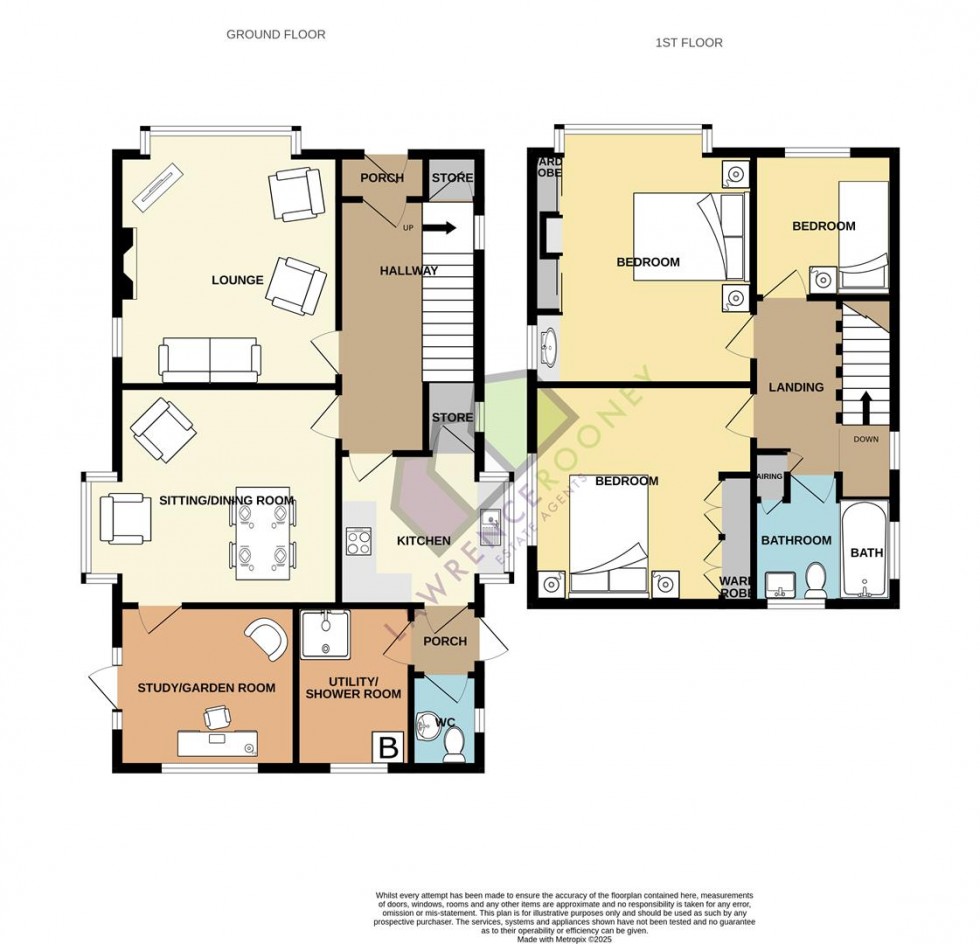 Floorplan for Royalty Lane, New Longton