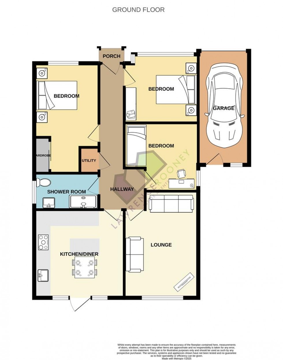 Floorplan for Crossfield, Hutton