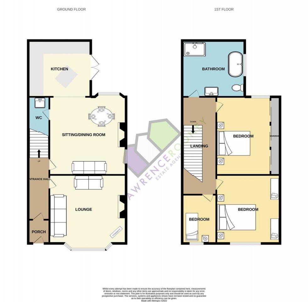 Floorplan for Liverpool Road, Longton